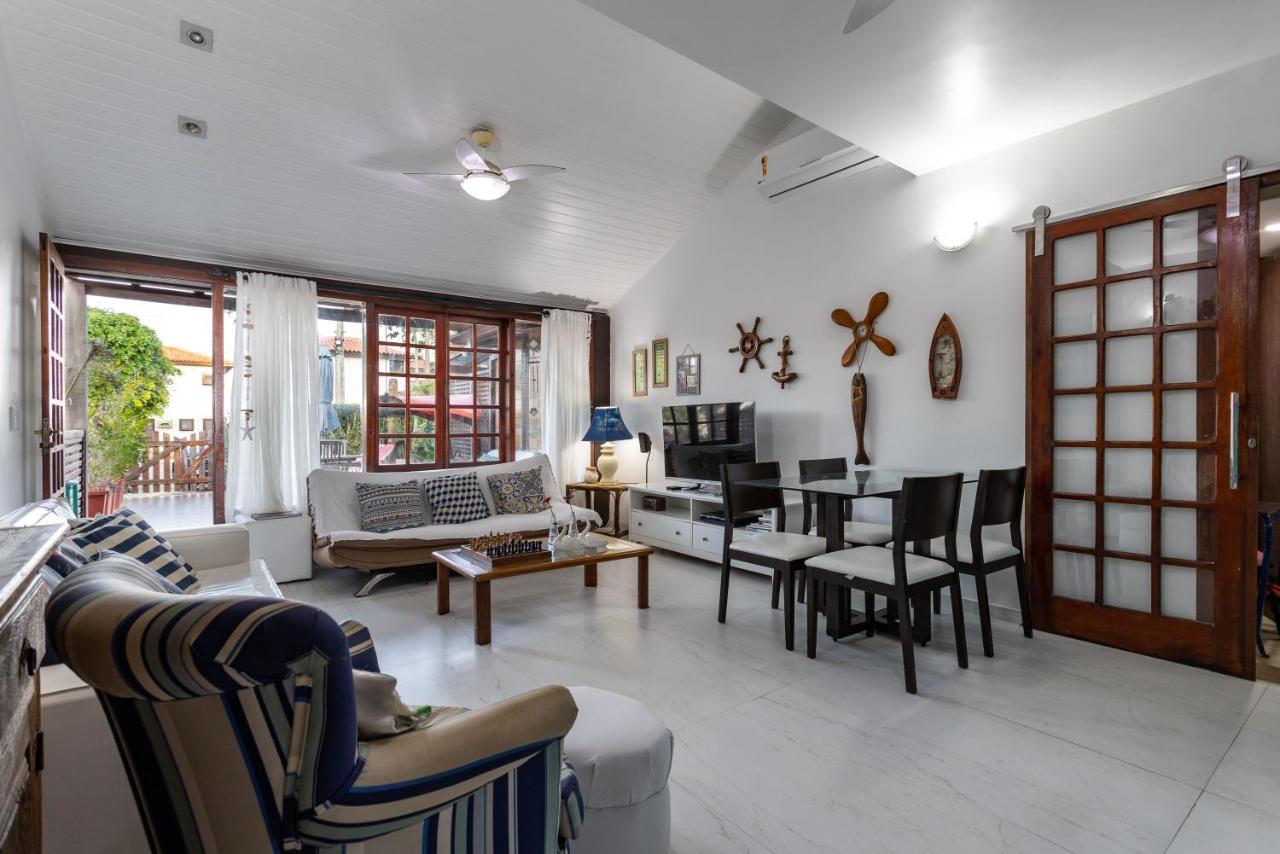 Condominio Buzios Resort - Pe Na Areia - Casa 3 Suites ภายนอก รูปภาพ