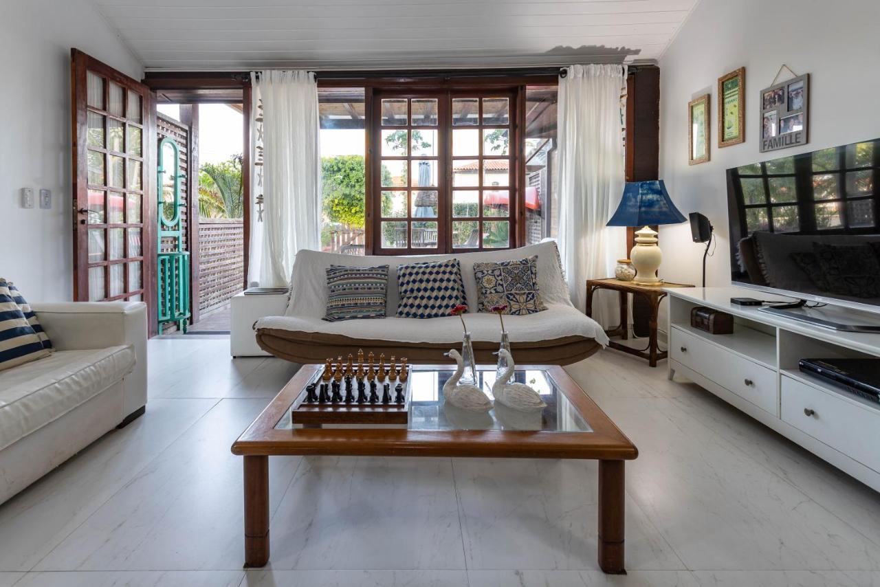 Condominio Buzios Resort - Pe Na Areia - Casa 3 Suites ภายนอก รูปภาพ