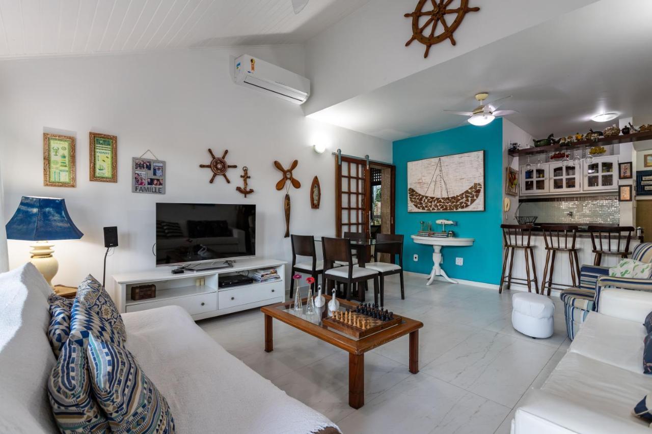 Condominio Buzios Resort - Pe Na Areia - Casa 3 Suites ภายนอก รูปภาพ
